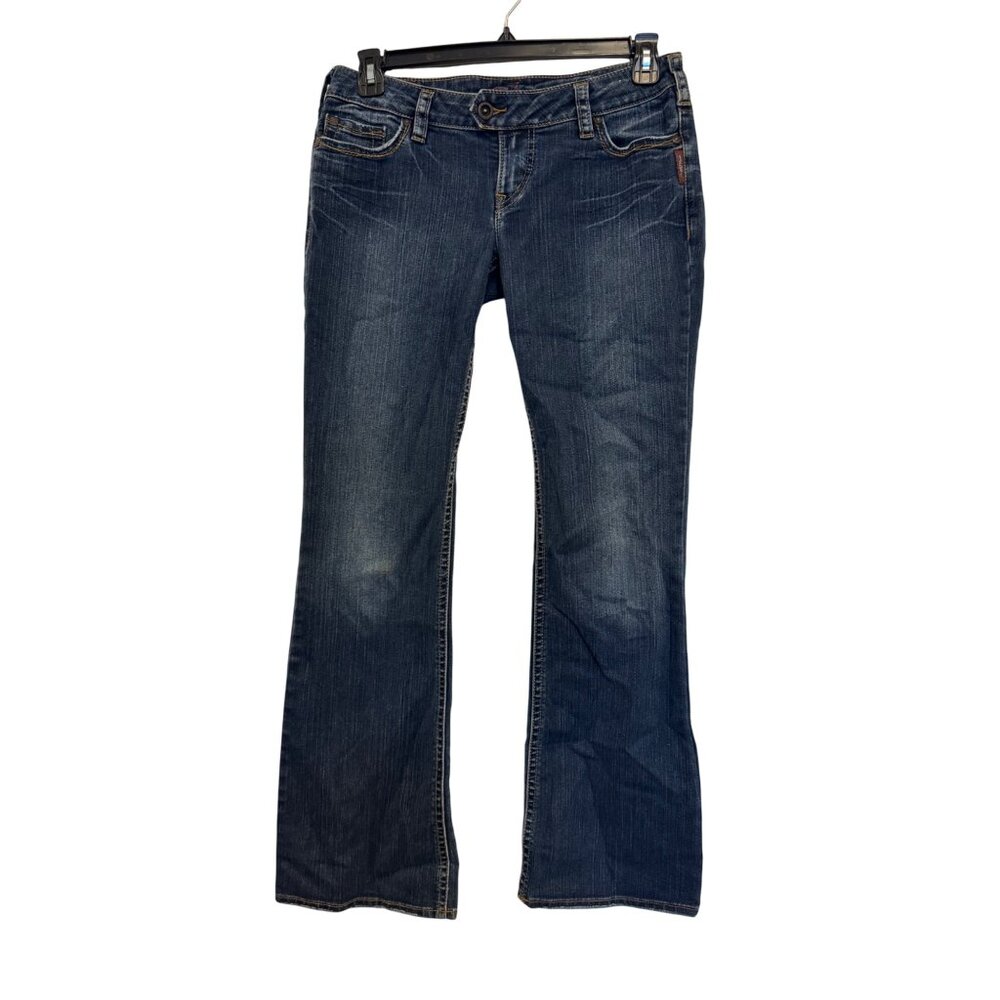 Silver Jeans Co. Womens Mid-Rise Bootcut Denim Jeans Size 30/35